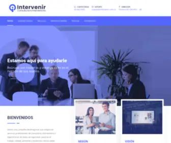 Intervenir.com.co(Home) Screenshot