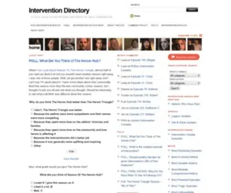 Intervention-Directory.com(A&E Intervention) Screenshot
