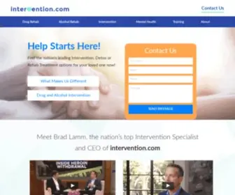 Intervention.com Screenshot