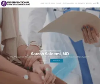 Interventionalpainassociates.com(Sarosh Saleemi) Screenshot