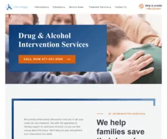 Interventionservicesinc.com(Drug and Alcohol Interventions) Screenshot