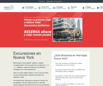 Interviajesny.com(Las Excursiones en Nueva York en ESPAÑOL. Las más económicas) Screenshot