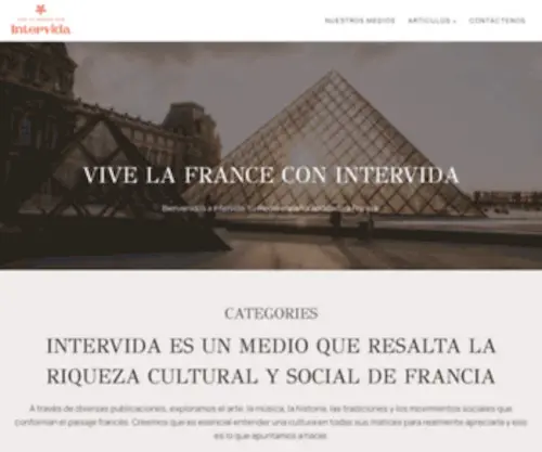 Intervida.org(Vive la France con Intervida) Screenshot