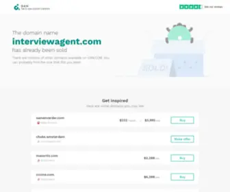 Interviewagent.com(Buy and Sell Domain Names) Screenshot