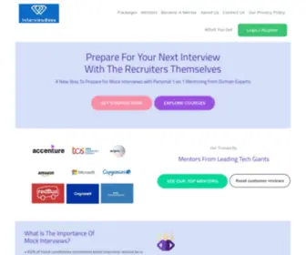 Interviewbees.com(Interviews Online) Screenshot