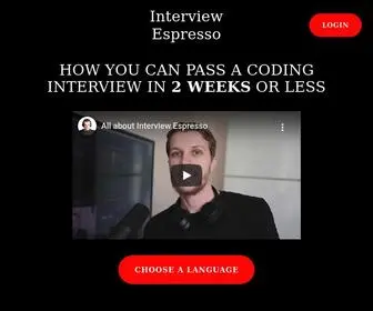 Interviewespresso.com(Interview Espresso) Screenshot