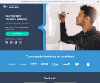 Interviewkickstart.com(The Best Technical Interview Prep Courses) Screenshot