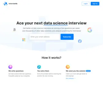 InterviewQs.com(Data interview questions) Screenshot