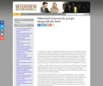 InterviewQuestionsanswers.net(Job Interview Questions and Answers) Screenshot