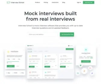 Interviewschool.com(Interview school) Screenshot