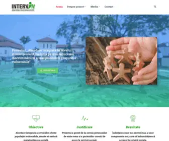 Intervin.ro(Abordare integrata pentru reducerea discriminarii) Screenshot