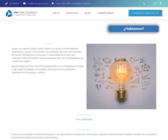 Interweb.com.co(Diseño de paginas web paquetes mensuales) Screenshot