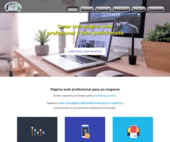 Interwes.es(Crear página web profesional para negocio. Expertos en Diseño Web y Marketiong online) Screenshot