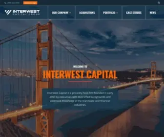 Interwestcapital.com(Interwest Capital in La Jolla) Screenshot