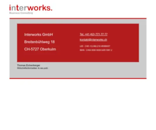 Interworks.ch(Interworks) Screenshot