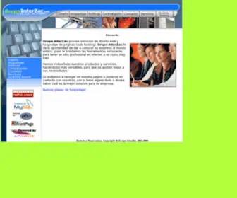 Interzac.net(Html tutorial template) Screenshot