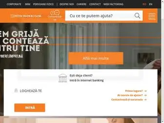 Intesasanpaolobank.ro(INTESA SANPAOLO ROMANIA) Screenshot
