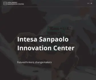 Intesasanpaoloinnovationcenter.com(Intesa Sanpaolo Innovation Center) Screenshot