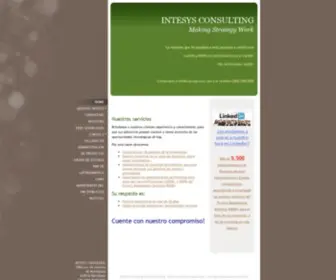 Intesysconsulting.com(INTESYS CONSULTING) Screenshot