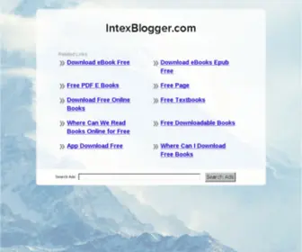Intexblogger.com(intexblogger) Screenshot