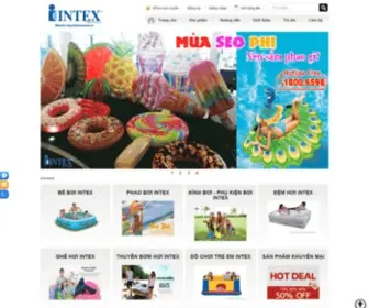 Intexvietnam.vn(Intex Việt Nam) Screenshot