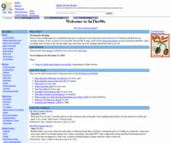 Inthe90S.com(90s) Screenshot