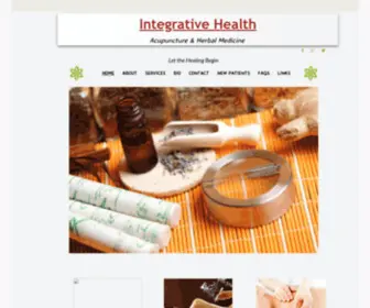 Intheacu.com(Acupuncture, Chinese Herbs) Screenshot