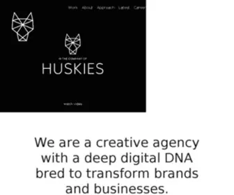 Inthecompanyofhuskies.com(In the Company of Huskies) Screenshot