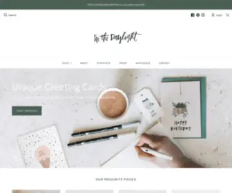 Inthedaylight.com.au(In the Daylight Stationery) Screenshot