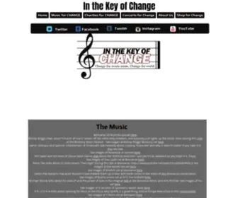 Inthekeyofchange.com(In the Key of Change) Screenshot
