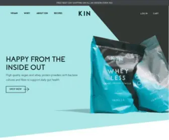 Inthekin.com(KIN Nutrition) Screenshot