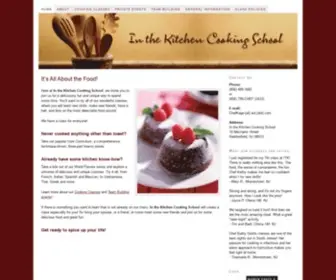 Inthekitchencookingschool.com(In the Kitchen Cooking School) Screenshot