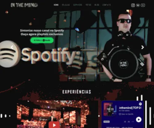 Inthemind.com.br(DJ IN THE MIND) Screenshot