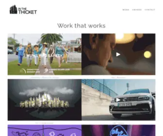 Inthethicket.com.au(In The Thicket) Screenshot