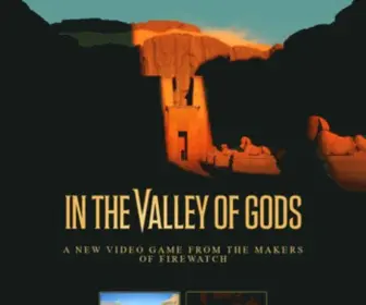 Inthevalleyofgods.com(In the Valley of Gods) Screenshot