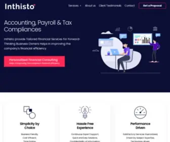 Inthisto.com(Inthisto Financial Solutions) Screenshot