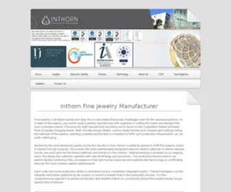 Inthorn.com(Inthorn Fine Jewelry Manufacturer In Thailand) Screenshot