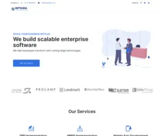Intigratech.com(INTIGRA TECHNOLAB) Screenshot