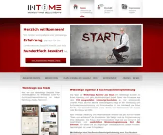 Intime-Marketing.de(Intime Marketing) Screenshot