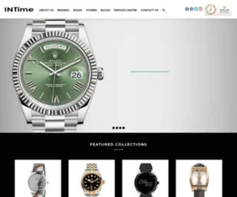 Intime.co.id(Pusat Jam Tangan Mewah di Indonesia) Screenshot