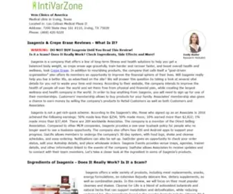Intivarzone.com(& Vein Clinics of America) Screenshot
