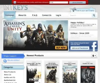 Intkeys.com(Game Keys) Screenshot