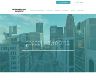 Intlbancard.com(International Bancard) Screenshot