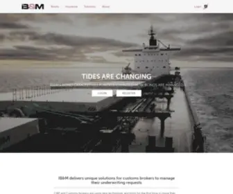 Intlbondmarine.com(International Bond & Marine Brokerage) Screenshot