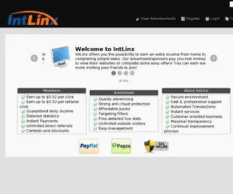 Intlinx.com(Specializing in Aerospace Logistics & Markets Consulting) Screenshot