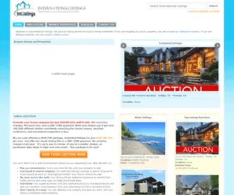 Intlistings.com(International Listings) Screenshot