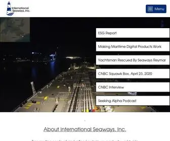 Intlseas.com(Corporate Profile) Screenshot