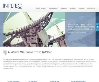 IntltecGroup.com(INT'LTEC Group) Screenshot