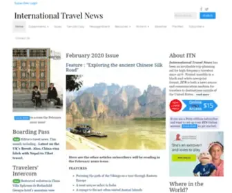 Intltravelnews.com(International Travel News) Screenshot