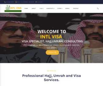 Intlvisa.us(INTL VISA) Screenshot
